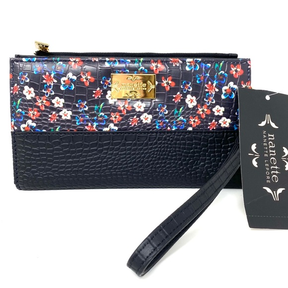 Nanette Lepore Handbags - Nanette Lepore Floral Wallet wristlet NWT $38
